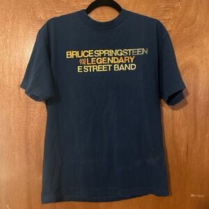 Vintage Bruce Springsteen and The E Street Band concert tour tshirt - 2009, med